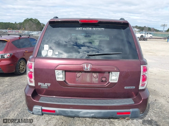 2007 Honda Pilot EX-L with VIN 5FNYF18717B007026, listed as a IAAI auction lot 41741772 with 277,686 mi miles. Bid and sale history available at carsss.com. Image 17.
