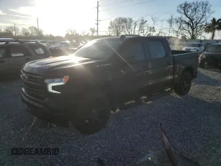 2024 Chevrolet Silverado 1500 RST with VIN 1GCPADED2RZ205360, listed as a Copart auction lot 89338995 with 17,509 mi miles and Salvage Title. Bid and sale history available at carsss.com. Image 1.