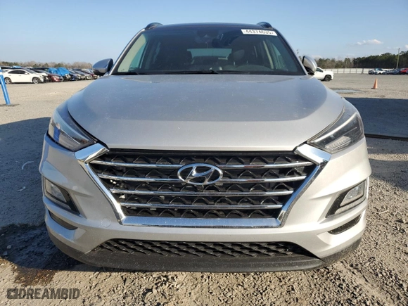 2020 Hyundai Tucson Ultimate with VIN KM8J33ALXLU224973, listed as a Copart auction lot 44374635 with 87,696 mi miles and Salvage Title. Bid and sale history available at carsss.com. Image 5.