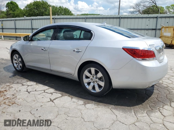 2010 Buick LaCrosse CXS with VIN 1G4GE5EV2AF252960, listed as a Copart auction lot 52744145 with 140,848 mi miles and Salvage Title. Bid and sale history available at DreamBid. Image 2.