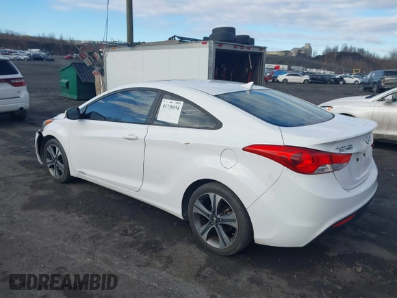 2013 Hyundai Elantra GS z VIN KMHDH6AE3DU004609, wystawiony jako IAAI lot #41738554 z przebiegiem 108 586 mil mil oraz . Historia ofert i sprzedaży dostępna na DreamBid. Obrazek 3.