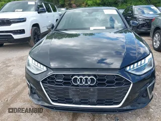 2023 Audi A4 S line Premium Plus with VIN WAUEAAF45PN016577, listed as a IAAI auction lot 42097454 with 55,676 mi miles and . Bid and sale history available at DreamBid. Image 12.