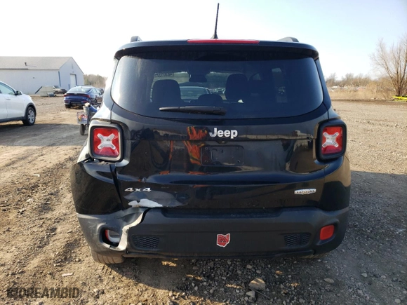 2015 Jeep Renegade Latitude with VIN ZACCJBBT4FPC46338, listed as a Copart auction lot 48301325 with 93,125 mi miles and Salvage Title. Bid and sale history available at carsss.com. Image 6.