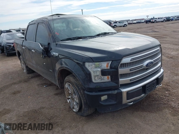 2015 Ford F-150 XLT with VIN 1FTEW1EG8FFD07969, listed as a IAAI auction lot 41399208 with 194,551 mi miles. Bid and sale history available at carsss.com. Image 1.