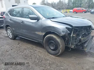 2018 Nissan Rogue SV with VIN KNMAT2MV7JP556828, listed as a IAAI auction lot 41998599 with 133,656 mi miles. Bid and sale history available at carsss.com. Image 1.