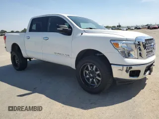 2018 Nissan Titan SV with VIN 1N6AA1E50JN537741, listed as a Copart auction lot 52802675 with 24,626 mi miles and Salvage title. Bid and sale history available at DreamBid. Image 4.