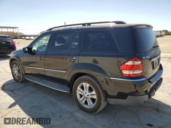 2009 Mercedes-Benz GL-Class 4.6L with VIN 4JGBF71E29A469166, listed as a Copart auction lot 71948464 with 109,291 mi miles and Salvage Title. Bid and sale history available at carsss.com. Image 2.