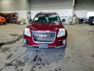 2017 GMC Terrain SLE with VIN 2GKFLTEK1H6107000, listed as a Copart auction lot 46283195 with 128,242 mi miles and Salvage Title. Bid and sale history available at carsss.com. Image 11.