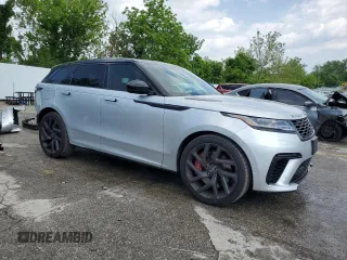 2020 Land Rover Range Rover Velar with VIN SALYU2EE3LA256194, listed as a Copart auction lot 56965895 with 49,073 mi miles and Salvage title. Bid and sale history available at DreamBid. Image 4.