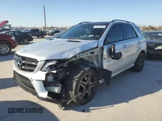 2017 Mercedes-Benz GLE 43 AMG z VIN 4JGDA6EB9HA960575, wystawiony jako Copart lot #86343664 z przebiegiem 59 560 mil mil oraz Szkoda całkowita • Salvage title. Historia ofert i sprzedaży dostępna na DreamBid. Obrazek 1.