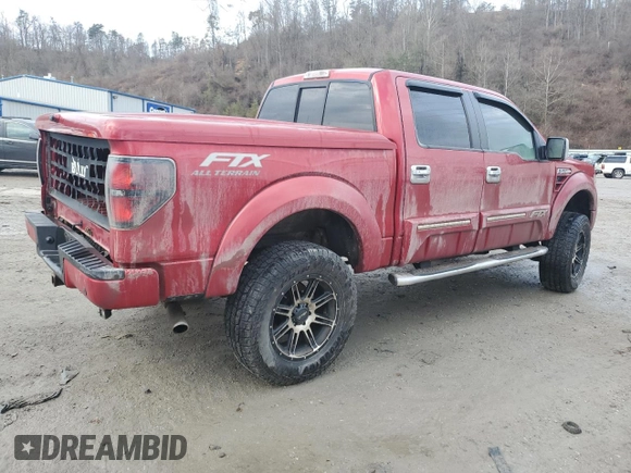 2012 Ford F-150 XL with VIN 1FTFW1EF1CFA97075, listed as a Copart auction lot 47039765 with 0 mi miles and Salvage Title. Bid and sale history available at carsss.com. Image 3.