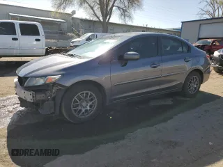 2015 Honda Civic Sedan LX with VIN 2HGFB2F58FH520309, listed as a Copart auction lot 51948955 with 139,775 mi miles and Salvage Title. Bid and sale history available at carsss.com. Image 1.