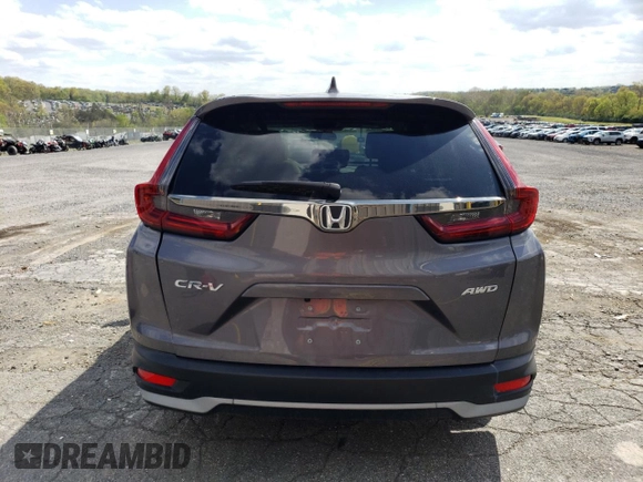 2022 Honda CR-V EX with VIN 7FARW2H50NE021526, listed as a Copart auction lot 50071883 with 19,166 mi miles and . Bid and sale history available at DreamBid. Image 6.