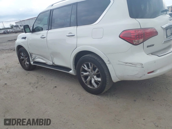 2013 Infiniti QX56 z VIN JN8AZ2NCXD9330307, wystawiony jako IAAI lot #41721153 z przebiegiem 160 769 mil mil oraz . Historia ofert i sprzedaży dostępna na DreamBid. Obrazek 6.