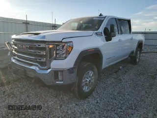 2023 GMC Sierra 2500HD SLE z VIN 1GT49MEY4PF143845, wystawiony jako Copart lot #48403215 z przebiegiem 47 843 mil mil oraz Szkoda całkowita • Salvage title. Historia ofert i sprzedaży dostępna na DreamBid. Obrazek 1.