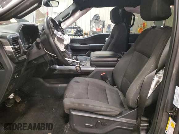 2022 Ford F-150 XL with VIN 1FTFW1ED4NFB52006, listed as a Copart auction lot 46132105 with 39,794 mi miles and Salvage Title. Bid and sale history available at DreamBid. Image 7.