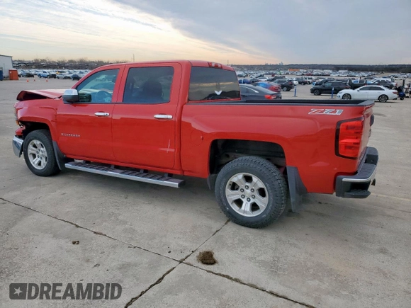 2014 Chevrolet Silverado 1500 LT with VIN 3GCUKREC2EG291896, listed as a Copart auction lot 46988045 with 143,810 mi miles and Salvage Title. Bid and sale history available at DreamBid. Image 2.