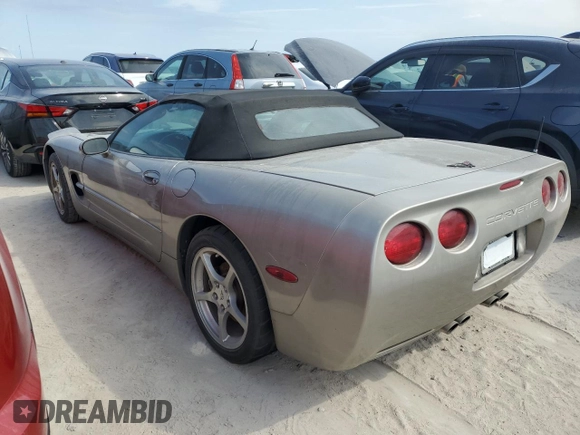 2002 Chevrolet Corvette with VIN 1G1YY32G625118415, listed as a Copart auction lot 76547604 with 0 mi miles and Non Repairable. Bid and sale history available at carsss.com. Image 2.