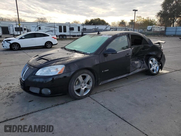 2008 Pontiac G6 GXP with VIN 1G2ZM577084181587, listed as a Copart auction lot 82910964 with 54,630 mi miles and Salvage Title. Bid and sale history available at DreamBid. Image 1.