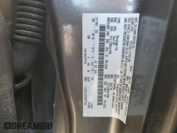2013 Ford Focus SE with VIN 1FADP3K22DL381079, listed as a Copart auction lot 43721715 with 132,834 mi miles and Salvage Title. Bid and sale history available at carsss.com. Image 13.