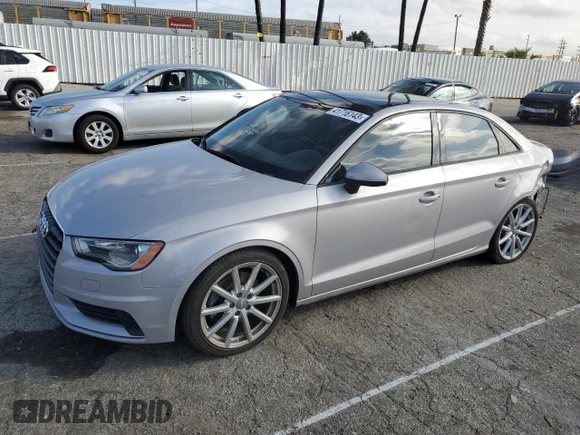 2016 Audi A3 1.8T Premium with VIN WAUA7GFF9G1028188, listed as a Copart auction lot 41716143 with 59,672 mi miles. Bid and sale history available at carsss.com. Image 1.