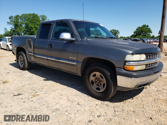 2001 Chevrolet Silverado 1500 LS with VIN 1GCEK19T91E194566, listed as a Copart auction lot 55969285 with 358,339 mi miles and Clean Title. Bid and sale history available at DreamBid. Image 4.