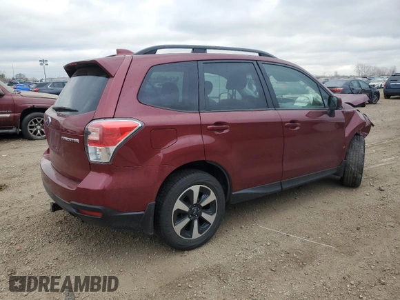 2018 Subaru Forester Premium with VIN JF2SJAEC4JH465898, listed as a Copart auction lot 84260994 with 45,283 mi miles and Salvage Title. Bid and sale history available at DreamBid. Image 3.