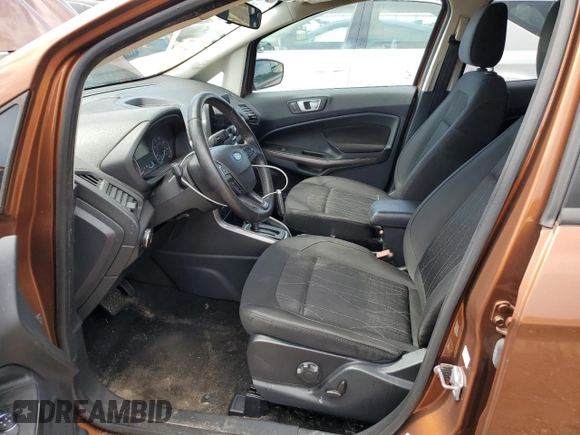 2018 Ford EcoSport SE z VIN MAJ3P1TE5JC243766, wystawiony jako Copart lot #56361845 z przebiegiem 91 964 mil mil oraz Czysty tytuł • Clean title. Historia ofert i sprzedaży dostępna na DreamBid. Obrazek 7.