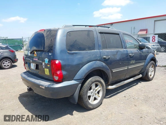 2008 Dodge Durango SLT z VIN 1D8HB48N28F128853, wystawiony jako IAAI lot #42567089 z przebiegiem 220 364 mil mil oraz . Historia ofert i sprzedaży dostępna na DreamBid. Obrazek 4.