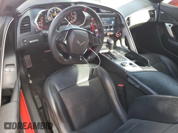 2015 Chevrolet Corvette Z51 2LT with VIN 1G1YK2D78F5123114, listed as a Copart auction lot 85503114 with 58,452 mi miles and Salvage title. Bid and sale history available at DreamBid. Image 8.