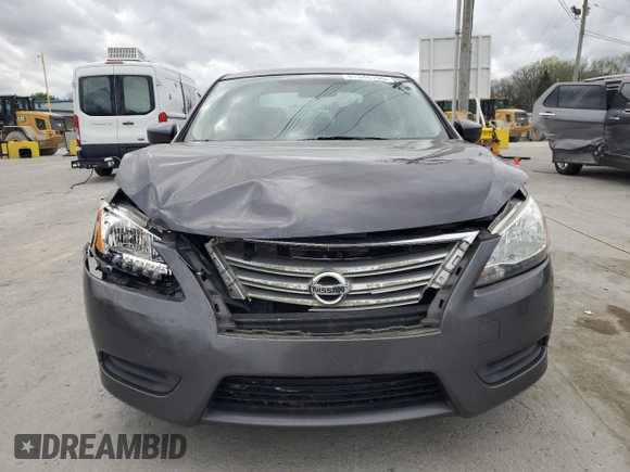 2014 Nissan Sentra SV with VIN 3N1AB7AP7EL610641, listed as a Copart auction lot 51545765 with 249,374 mi miles and Salvage Title. Bid and sale history available at DreamBid. Image 5.