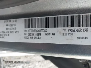 2010 Chrysler Sebring Touring with VIN 1C3CC4FB6AN123766, listed as a IAAI auction lot 41924734 with 183,279 mi miles. Bid and sale history available at carsss.com. Image 9.