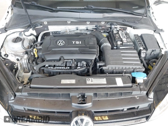 2017 Volkswagen Golf SportWagen S with VIN 3VW017AU7HM542838, listed as a IAAI auction lot 41933857 with 87,573 mi miles. Bid and sale history available at carsss.com. Image 10.