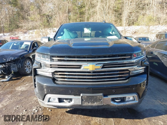 2019 Chevrolet Silverado 1500 High Country with VIN 3GCUYHED5KG176125, listed as a IAAI auction lot 41570074 with 72,801 mi miles. Bid and sale history available at carsss.com. Image 12.