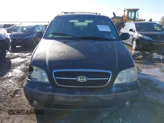 2004 Kia Sedona LX with VIN KNDUP131X46601278, listed as a IAAI auction lot 41472321 with 202,212 mi miles. Bid and sale history available at carsss.com. Image 13.