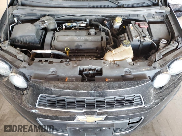 2016 Chevrolet Sonic LS z VIN 1G1JA5SH6G4185877, wystawiony jako Copart lot #42243525 z przebiegiem 117 903 mil mil oraz Szkoda całkowita • Salvage title. Historia ofert i sprzedaży dostępna na DreamBid. Obrazek 11.