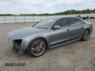 2017 Audi A8 z VIN WAU44AFD1HN009176, wystawiony jako Copart lot #57647675 z przebiegiem 94 317 mil mil oraz Szkoda całkowita • Salvage title. Historia ofert i sprzedaży dostępna na DreamBid. Obrazek 1.