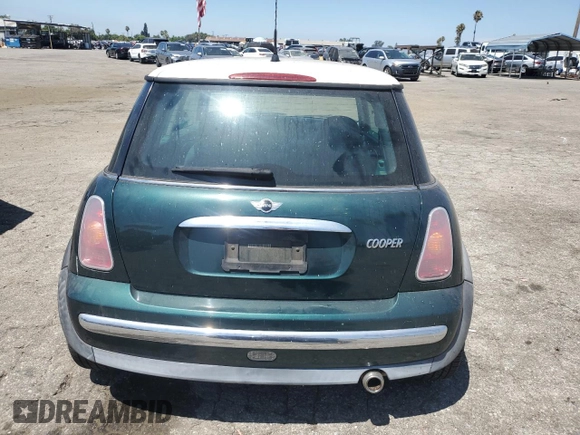 2002 MINI Hardtop with VIN WMWRC33442TC35176, listed as a Copart auction lot 65486135 with 58,504 mi miles and Clean title. Bid and sale history available at DreamBid. Image 6.