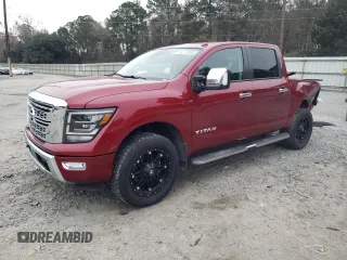 2021 Nissan Titan SL z VIN 1N6AA1ED0MN512804, wystawiony jako Copart lot #44774905 z przebiegiem 42 940 mil mil oraz Szkoda całkowita • Salvage title. Historia ofert i sprzedaży dostępna na DreamBid. Obrazek 1.