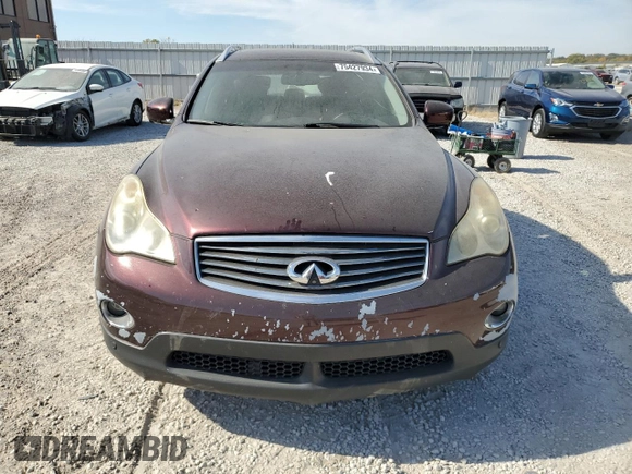2011 Infiniti EX Journey with VIN JN1AJ0HRXBM850673, listed as a Copart auction lot 75427934 with 110,378 mi miles and Salvage Title. Bid and sale history available at DreamBid. Image 5.