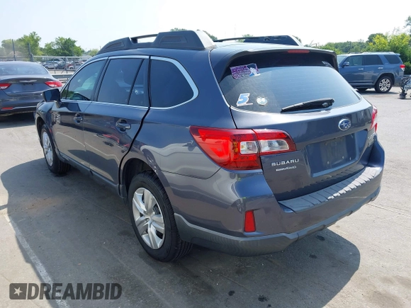 2016 Subaru Outback 2.5i with VIN 4S4BSBAC3G3361198, listed as a IAAI auction lot 42410822 with 115,186 mi miles and . Bid and sale history available at DreamBid. Image 3.