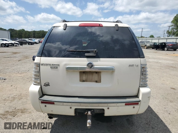 2007 Mercury Mountaineer Premier with VIN 4M2EU48857UJ09286, listed as a Copart auction lot 53472055 with 256,122 mi miles and Salvage title. Bid and sale history available at DreamBid. Image 6.