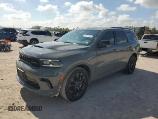 2024 Dodge Durango GT Plus with VIN 1C4RDHDG8RC248462, listed as a Copart auction lot 80324934 with 2,384 mi miles and Salvage title. Bid and sale history available at DreamBid. Image 1.