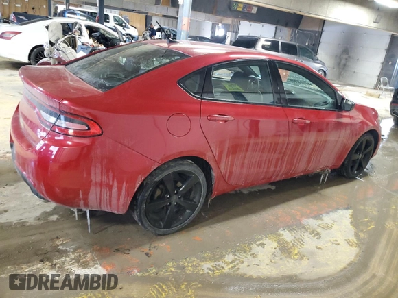 2016 Dodge Dart SXT with VIN 1C3CDFBB6GD539975, listed as a Copart auction lot 45811855 with 62,629 mi miles and Salvage Title. Bid and sale history available at carsss.com. Image 3.