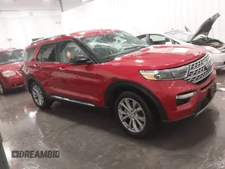 2023 Ford Explorer Limited with VIN 1FMSK8FH8PGB35741, listed as a IAAI auction lot 41933587 with Not Provided miles. Bid and sale history available at carsss.com. Image 1.