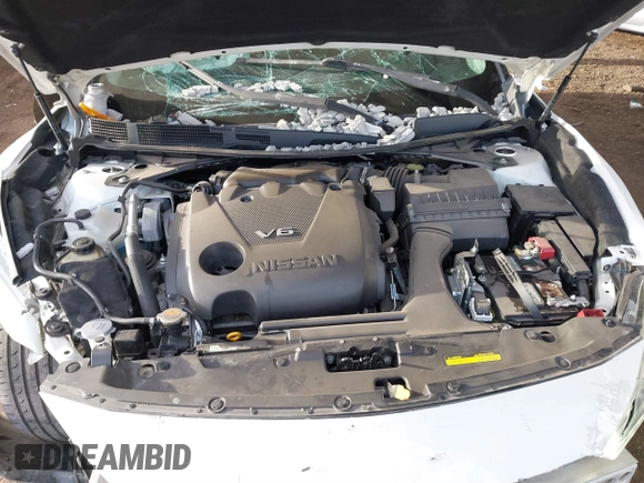 2018 Nissan Maxima SR with VIN 1N4AA6AP1JC397613, listed as a IAAI auction lot 41557340 with 84,749 mi miles. Bid and sale history available at carsss.com. Image 10.