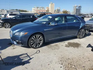 2018 Lincoln Continental Reserve with VIN 1LN6L9RP7J5612198, listed as a Copart auction lot 86664174 with 46,194 mi miles and Salvage Title. Bid and sale history available at carsss.com. Image 1.