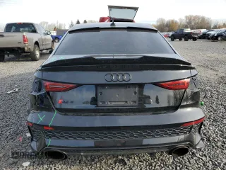 2023 Audi RS 3 z VIN WUAG4DGY6PA901757, wystawiony jako Copart lot #83048324 z przebiegiem 26 301 mil mil oraz Szkody całkowita. Historia ofert i sprzedaży dostępna na DreamBid. Obrazek 6.