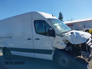 2023 Mercedes-Benz Sprinter Cargo with VIN W1Y4KBHY4PT139571, listed as a IAAI auction lot 42137852 with 13,304 mi miles. Bid and sale history available at carsss.com. Image 12.