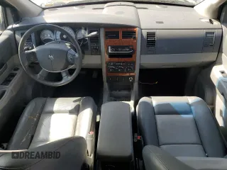 2007 Dodge Durango SLT z VIN 1D8HB482X7F562216, wystawiony jako Copart lot #51259715 z przebiegiem 195 040 mil mil oraz Czysty tytuł • Clean title. Historia ofert i sprzedaży dostępna na DreamBid. Obrazek 8.